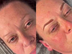 Eyebrow Tattoo result by Permanent Makeup & Tattoo Avenue 18 in St Peters, MO