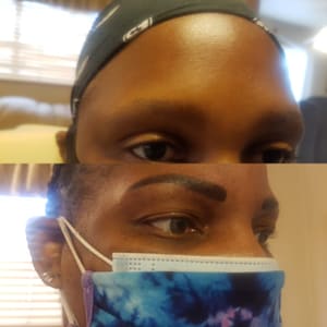 Eyebrow Tattoo result by Permanently Beautiful Solutions in Huntington Beach, CA