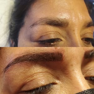 Eyebrow Tattoo result by Permanently Beautiful Solutions in Huntington Beach, CA