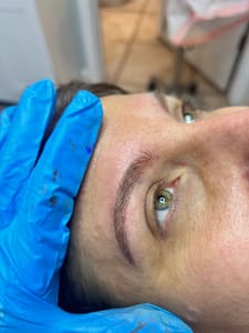 Eyebrow Tattoo result by Permanently Pretty in Wilmington, NC