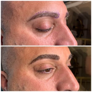 Eyebrow Tattoo result by Permanently You in Clearwater, FL