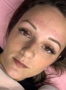 Eyebrow Tattoo result by Permanently Yours, Amy in Texarkana, TX
