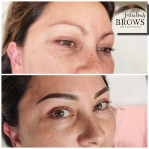 Eyebrow Tattoo result by Permanentmakeup_bycarol in Omaha, NE