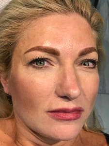 Eyebrow Tattoo result by Permetika in Houston, TX