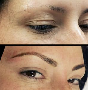 Eyebrow Tattoo result by Personal Touch Permanent Makeup in Appleton, WI