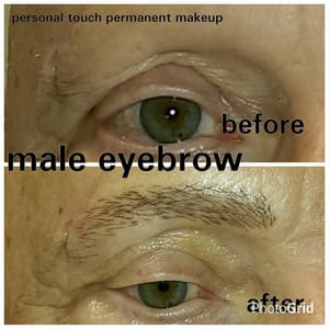 Eyebrow Tattoo result by Personal Touch Permanent Makeup in Appleton, WI