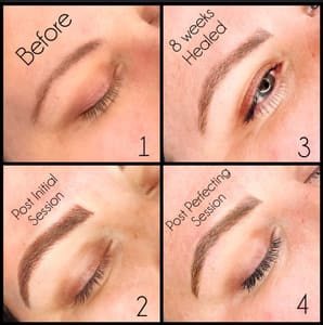Eyebrow Tattoo result by Perspectives Beauty in Brookline, MA