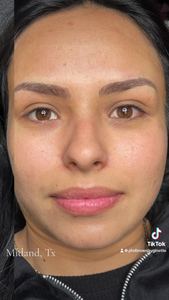 Eyebrow Tattoo result by Phd. Brows Boutique in Midland, TX