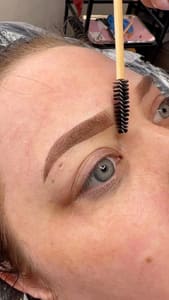 Eyebrow Tattoo result by PheeBrows Beauty Bar in Lewisville, TX