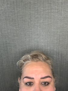 Eyebrow Tattoo result by PhiAcademy in USA in Fresno, CA
