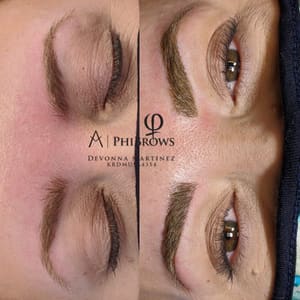 Eyebrow Tattoo result by Phibrow Microblading By Devonna in Englewood, CO