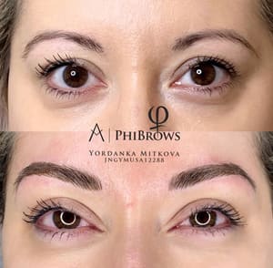 Eyebrow Tattoo result by PhiBrows By Dani in Roswell, GA