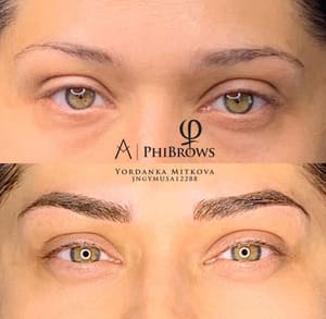 Eyebrow Tattoo result by PhiBrows By Dani in Roswell, GA
