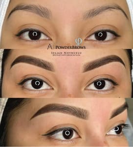 Eyebrow Tattoo result by Phibrows Microblading by Seljan in Henderson, NV