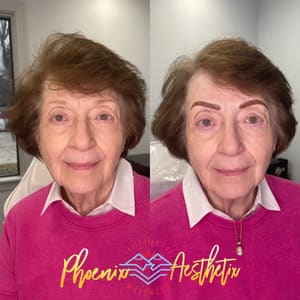 Eyebrow Tattoo result by PhoAesth in Oklahoma City, OK