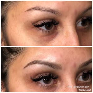 Eyebrow Tattoo result by Phoenix Studio in Mount Vernon, WA