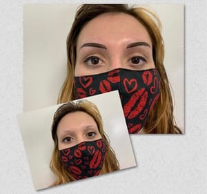 Eyebrow Tattoo result by Phyllis Scherer - Permanent Makeup Studio 80 LLC in Lebanon, OR