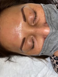 Eyebrow Tattoo result by Pickture Perfect Medspa in Colleyville, TX
