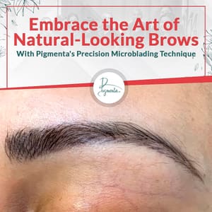 Eyebrow Tattoo result by Pigmenta Permanent Cosmetics in South Pasadena, FL