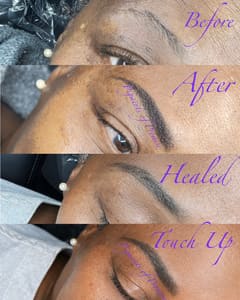 Eyebrow Tattoo result by Pigments of Promise in Franklin, KY