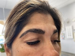 Eyebrow Tattoo result by Pik Beauty in Miami, FL