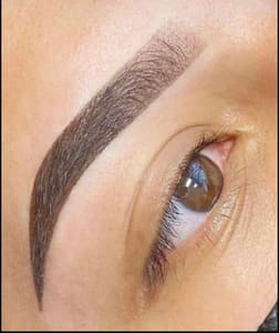 Eyebrow Tattoo result by Pink Butterfly Lashes - Lashes, Brows, and Facials in Belvidere, IL
