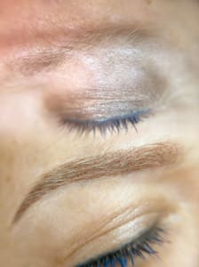 Eyebrow Tattoo result by Pink Ink Cosmetic Tattoo in Vancouver, WA