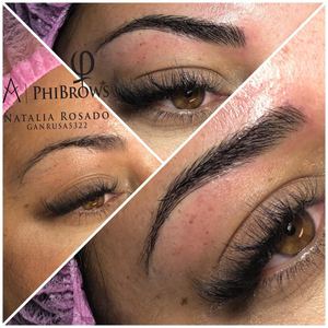 Eyebrow Tattoo result by Pink Ink PMT in Lawrenceville, GA