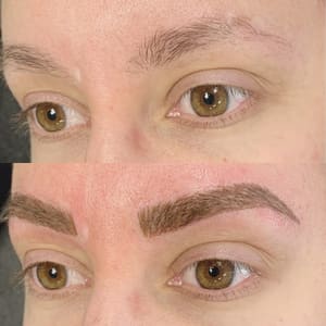 Eyebrow Tattoo result by Pink Lady Permanent in Lancaster, PA