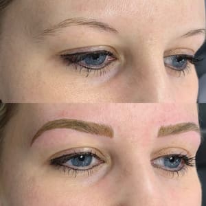 Eyebrow Tattoo result by Pink Lady Permanent in Lancaster, PA