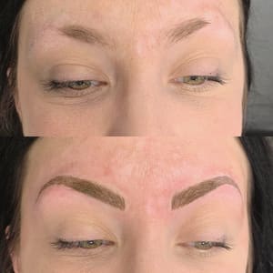 Eyebrow Tattoo result by Pink Lady Permanent in Lancaster, PA
