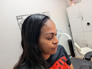 Eyebrow Tattoo result by Pink Velvet Salon in Round Rock, TX