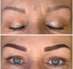 Eyebrow Tattoo result by Pins & Needles Permanent Makeup by Adelena in Lynchburg, VA