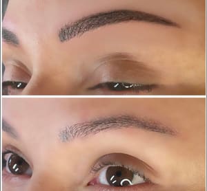 Eyebrow Tattoo result by Pins & Needles Permanent Makeup by Adelena in Lynchburg, VA