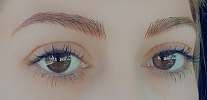 Eyebrow Tattoo result by Pinup Ink by Kati in Milwaukee, WI
