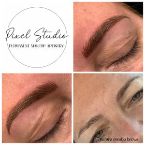 Eyebrow Tattoo result by Pixel Studio LLC in Tulsa, OK