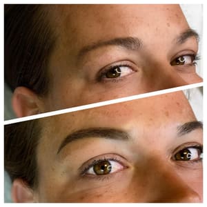 Eyebrow Tattoo result by Pixels & Ink Aesthetics LLC in Titusville, FL