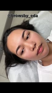 Eyebrow Tattoo result by Pixie Beauty - Lash & Brow Studio in Tomball, TX