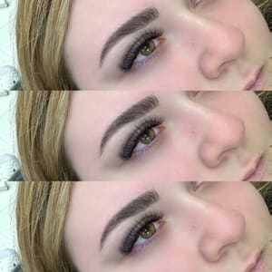 Eyebrow Tattoo result by platinum beauty in Pasadena, CA