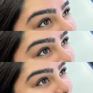 Eyebrow Tattoo result by platinum beauty in Pasadena, CA