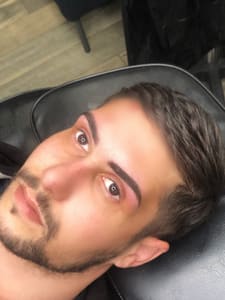 Eyebrow Tattoo result by Platinum Esthetics in Brookfield, CT