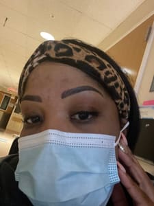 Eyebrow Tattoo result by Platinum Esthetics in Brookfield, CT