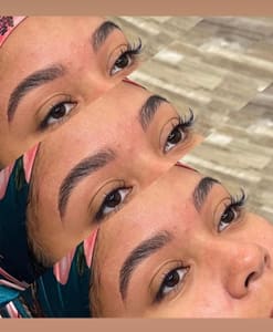 Eyebrow Tattoo result by Plucked and Inked in Hurst, TX