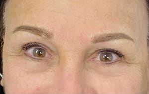 Eyebrow Tattoo result by Pluma Glam Studio in Encinitas, CA