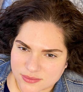 Eyebrow Tattoo result by Pluma Glam Studio in Encinitas, CA
