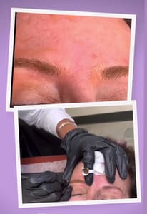 Eyebrow Tattoo result by Pluma Glam Studio in Encinitas, CA
