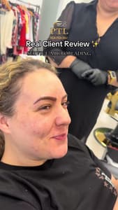 Eyebrow Tattoo result by Plush Threading Lounge - Burleson in Burleson, TX