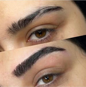 Eyebrow Tattoo result by PM Browz & Beauty Studio in Pleasanton, CA