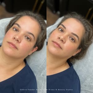Eyebrow Tattoo result by PM Browz & Beauty Studio in Pleasanton, CA