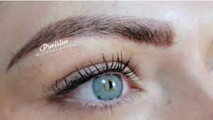 Eyebrow Tattoo result by PM Couture Studios in West Allis, WI